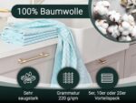ZOLLNER 10er Set Geschirrtücher – 46x70 cm, saugstark & robust, Oeko-Tex zertifiziert