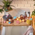 Badebomben Geschenkset – 8 Natürliche Duftkugeln für Frauen & Kinder