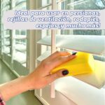 Scrub Daddy Damp Duster – Waschbarer Staubschwamm mit Rillen, antistatisch & vielseitig für Haushalt & Jalousien