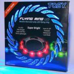 TOSY Leuchtender Flugring – 12 LEDs, leicht, sicher & wasserdicht