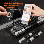 Ordilend Reinigungsset – 7-in-1 Cleaner für Tastatur, Display & Kamera – Mit Spray & Patent