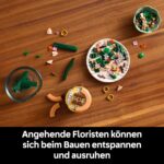 LEGO Mini-Orchidee 10343 – Deko-Blume für Erwachsene & Geschenkidee