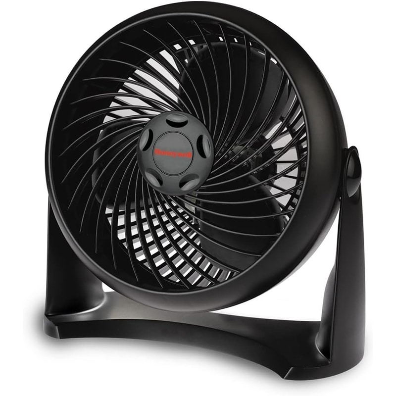 Honeywell Honeywell TurboForce Tischventilator – Leise, 3 Stufen, 90° Neigung, Wandmontage – Schwarz