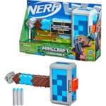 NERF Minecraft Stormlander Hammer – feuert 3 Darts, inkl. Elite-Darts
