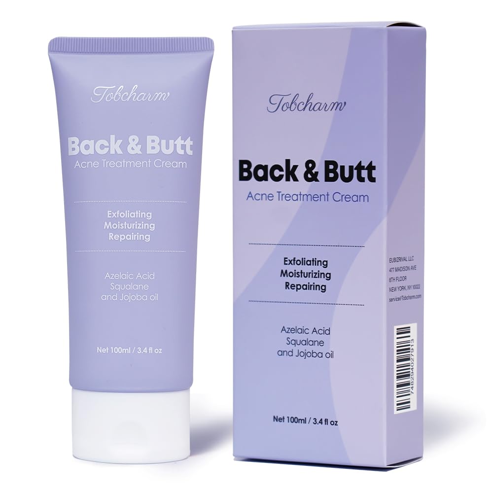 51Phme7yJgL._SL1000_.jpg Tobcharm Anti-Akne Körpercreme – Mit Azelainsäure, 100 ml