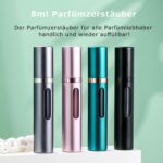 Travelofo Nachfüllbarer Parfümzerstäuber 8ml – Mini & Reisegeeignet