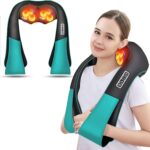 LAOBEN Nackenmassagegerät mit Wärme – Tiefenmassage für Nacken, Rücken & Schultern – Perfektes Geschenk