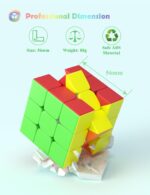 ROXENDA Speed Cube – Profi-Würfel ohne Sticker, Schnell & Robust