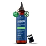 Botanic Hearth 100% reines Rosmarinöl für Haarwachstum (Rosemary oil for hair growth), angereichert mit Biotin | Haarstärkende Behandlung