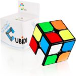 CUBIDI® Zauberwürfel mit Carbon-Stickern – Speed Cube für Anfänger & Profis