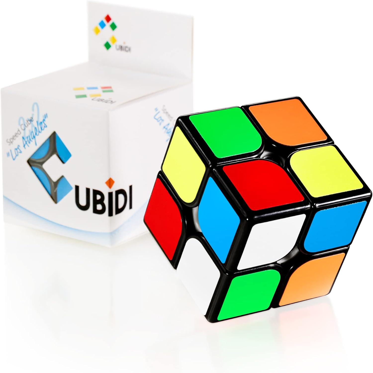 CUBIDI® Zauberwürfel mit Carbon-Stickern – Speed Cube für Anfänger & Profis