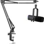 FIFINE XLR & USB Gaming Streaming Mikrofon mit Arm & Stummschaltung