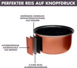 REISHUNGER Reiskocher & Dampfgarer mit Keramikbeschichtung – Starterset mit Zubehör – Bild 9