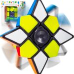 CUBIDI® Fidget Cube & Spinner – 2-in-1 Stresskiller für Kinder & Erwachsene