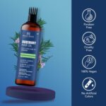 Botanic Hearth 100% reines Rosmarinöl für Haarwachstum (Rosemary oil for hair growth), angereichert mit Biotin | Haarstärkende Behandlung