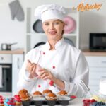 NutriChef Backblech-Set – Antihaft & stapelbar, ofen- & spülmaschinenfest, ohne Schadstoffe