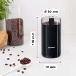 Bosch Elektrische Kaffeemühle – 180 W, Edelstahlmesser, 75 g