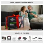 DONNERBERG® Shiatsu Massagegerät – Nacken & Schulter, mit Wärme & Vibration