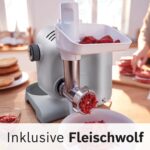 Bosch Küchenmaschine MUM56340 – Komplettset mit Mixer & Fleischwolf