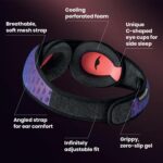 Manta Pro Schlafmaske – 100% Lichtdicht, atmungsaktiv & bequem für Seitenschläfer, Reise & Schichtarbeit