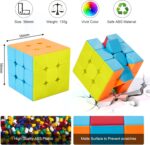 ROXENDA Speed Cube – Profi-Würfel ohne Sticker, Schnell & Robust