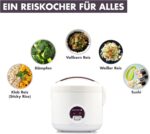 REISHUNGER Reiskocher & Dampfgarer mit Keramikbeschichtung – Starterset mit Zubehör – Bild 5