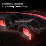 Manta Pro Schlafmaske – 100% Lichtdicht, atmungsaktiv & bequem für Seitenschläfer, Reise & Schichtarbeit