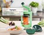 Genius Spiralschneider für Gemüse-Spaghetti & Julienne