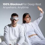 Manta Sleep Maske – 100 % Dunkelheit & null Druck für tiefen Schlaf