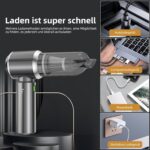 NVKHG Kabelloser Handstaubsauger – 18.000 Pa Power für Auto, Haus & Tierhaare