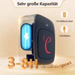 Comfytemp Kabelloses Heizkissen für Nacken & Schulter, Akku 36Wh, 3 Stufen, 52x25 cm