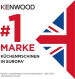 Kenwood Titanium Chef Baker KVC85 – Küchenmaschine mit Waage, 2 Rührschüsseln & Patisserie-Set, 1200 W
