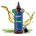 Botanic Hearth 100% reines Rosmarinöl für Haarwachstum (Rosemary oil for hair growth), angereichert mit Biotin | Haarstärkende Behandlung