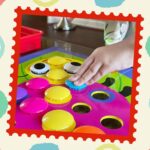 AMOSTING Steckspiel ab 2 – Farben lernen & Spass haben