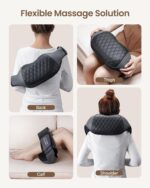 RENPHO Shiatsu Nackenmassagegerät mit Wärme – 3D Tiefengewebe-Massage