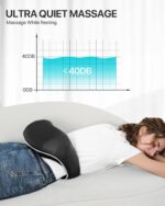 Nackenmassagegerät mit Wärme Shiatsu Massagegerät Rücken, Elektrische Schulter Massagegerät für Nacken