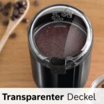 Bosch Elektrische Kaffeemühle – 180 W, Edelstahlmesser, 75 g