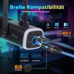 FIFINE XLR & USB Gaming Streaming Mikrofon mit Arm & Stummschaltung – Bild 3