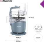 Kenwood MultiPro Go Kompakt-Küchenmaschine 650 W – Schneiden, Reiben, Pürieren & Kneten