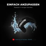 FIGHTR® Mundschutz Sport – Atmungsaktiv & Anpassbar - Zahnschutz für Boxen, MMA, Kampfsport + Box