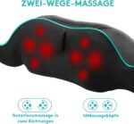 LAOBEN Nackenmassagegerät mit Wärme – Tiefenmassage für Nacken, Rücken & Schultern – Perfektes Geschenk