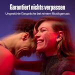 Alpine Tune Konzert-Ohrstöpsel – Klarer Sound & 19 dB Schutz
