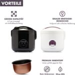 REISHUNGER Reiskocher & Dampfgarer mit Keramikbeschichtung – Starterset mit Zubehör – Bild 10