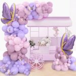 Frigg Ballongirlande mit Schmetterlingen – Deko-Set für Party, Babyshower & Hochzeit