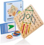 CUBIDI® Montessori Geobrett – Fördert Feinmotorik & Fantasie