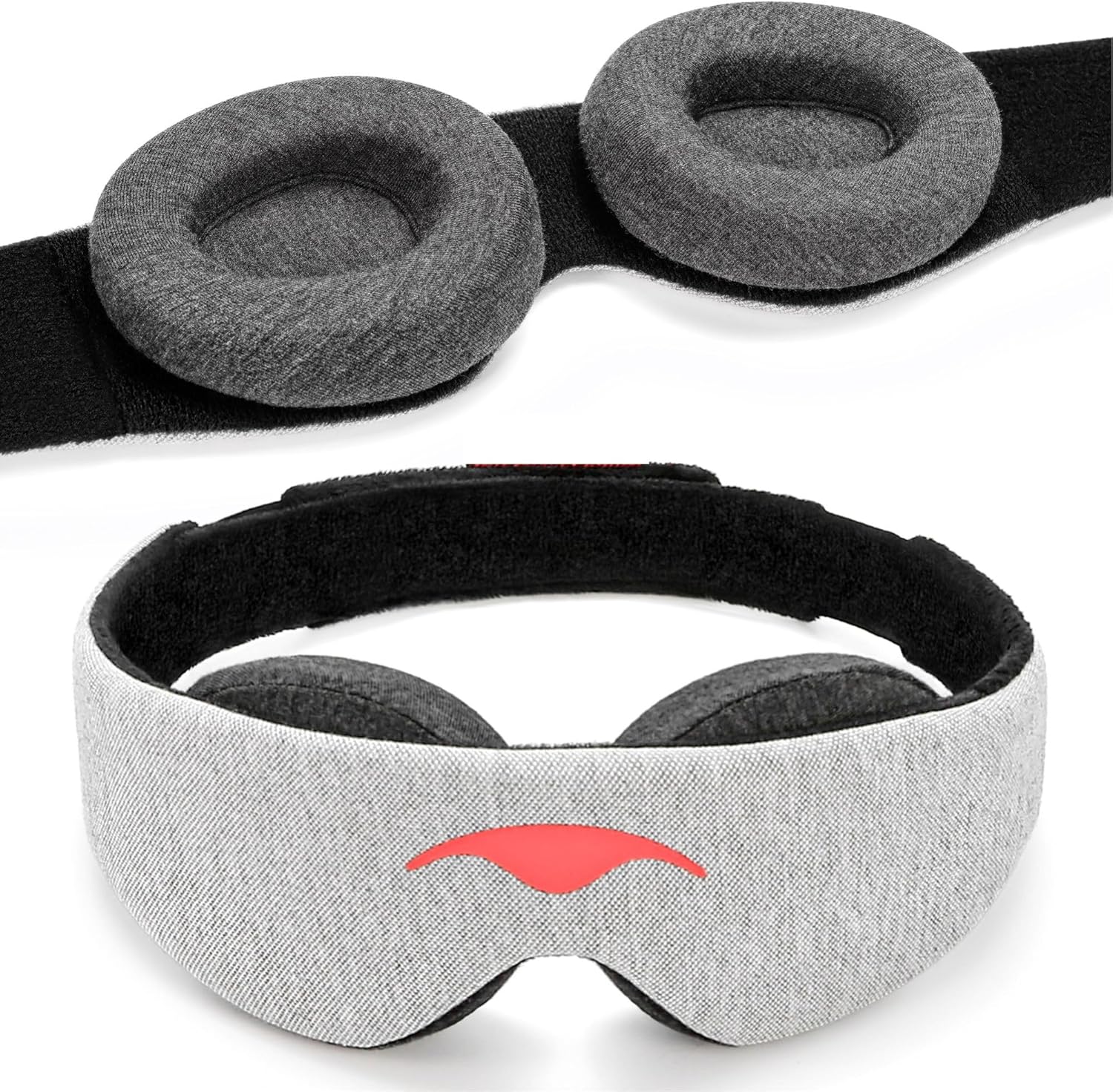 Manta Sleep Maske – 100 % Dunkelheit & null Druck für tiefen Schlaf