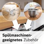 Bosch Küchenmaschine MUM56340 – Komplettset mit Mixer & Fleischwolf