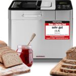 GASTROBACK Brotbackautomat Advance – 18 Programme, Joghurtfunktion, Timer, Zutatenfach & Sichtfenster in Edelstahloptik.
