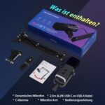 FIFINE XLR & USB Gaming Streaming Mikrofon mit Arm & Stummschaltung – Bild 9