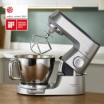Kenwood Titanium Chef Baker KVC85 – Küchenmaschine mit Waage, 2 Rührschüsseln & Patisserie-Set, 1200 W